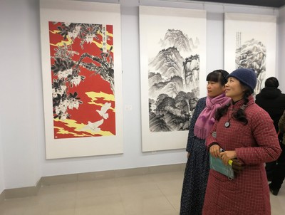 涼山·雅安美術(shù)作品聯(lián)展在雅安市文化館隆重開幕